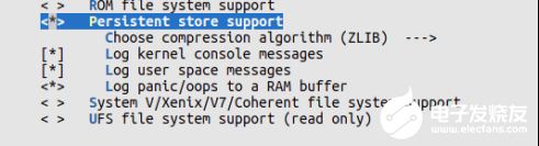 嵌入式Linux上使用Ramoops的代码应用